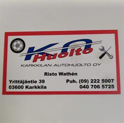 Karkkilan Autohuolto Oy