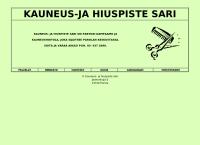 KAUNEUS- JA HIUSPISTE SARI