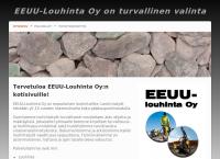 Nettisivu: Eeuu-Louhinta Oy