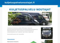 Nettisivu: Kuljetuspalvelu Noutajat Ky