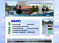 Nettisivu: Lentuankosken leirintäalue, Kuhmo