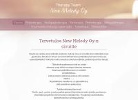 Nettisivu: Therapy Team - New Melody Oy