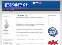 Nettisivu: Tekmep Oy