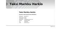 Taksi Markku Harkio Tmi