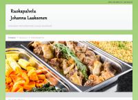 Nettisivu: Ruokapalvelu Johanna Laaksonen