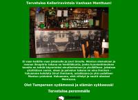 Nettisivu: Pub-Ravintola Vanha Monttu