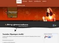 Nettisivu: Parturi-Kampaamo Clippoteque