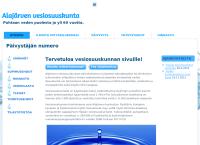 Nettisivu: Alajärven vesiosuuskunta