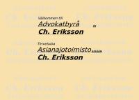 Asianajotoimisto Ch. Eriksson