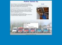 Nettisivu: Hohto Sähkö Oy