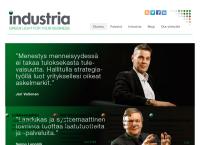 Nettisivu: Industria Oy