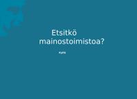 Mainostoimisto Isohanni & Elevaara Oy