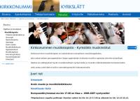 Nettisivu: Kirkkonummen Musiikkiopisto