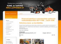 Nettisivu: Polvijärven Kone ja Tarvike Oy