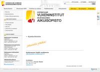 Korsholms Vuxeninstitut / Mustasaaren Aikuisopisto