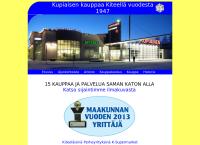 Nettisivu: K-supermarket Kupiainen