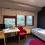 Yhden hengen hotellihuone