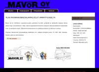Nettisivu: Mavor Oy