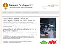 Nettisivu: Palokan Puutuote Oy