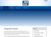 Nettisivu: Petäjäveden Metalli Oy Ab