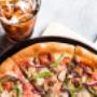 Supreme Pan Pizza & drink