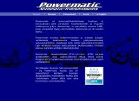 Nettisivu: Oy Powermatic Huolto Ltd