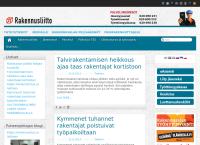 Nettisivu: Rakennusliitto ry, Helsingin palvelupiste
