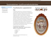 Nettisivu: Tyylikaluste Lappalainen Oy