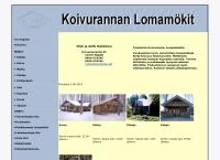 Nettisivu: Koivurannan lomamökit