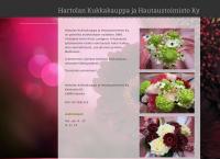 Nettisivu: Hartolan Kukkakauppa ja Hautaustoimisto Ky
