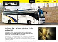 Nettisivu: Tilausliikenne Unibus Ky