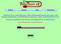 Nettisivu: Tekoteam Oy