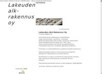 Nettisivu: Lakeuden Alk-Rakennus Oy