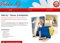 Nettisivu: Irkku Ky Siivous- ja kotipalvelu