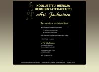 Nettisivu: Hermoratahieroja Ari K. Jauhiainen