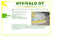 Nettisivu: Hyvivalo Oy