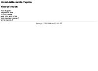 Insinööritoimisto Tupala