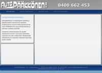 Nettisivu: Autopääkkönen Oy