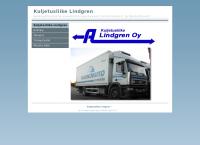 Nettisivu: Kuljetusliike Lindgren Oy