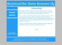 Kuljetusliike Kosonen Osmo Oy
