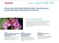 Nettisivu: Avoine