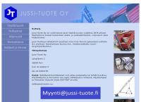 Nettisivu: Jussi-Tuote Oy