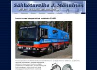 Nettisivu: Sähkötarvike J.Manninen