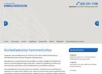 Hammaslääkäri Anne Hassinen