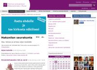 Nettisivu: Hakunilan seurakunta