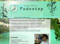 Nettisivu: Jalkaterapia Podostep