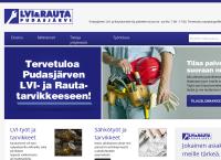 Nettisivu: Pudasjärven Lvi- Ja Rautatarvike Oy