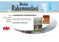 Nettisivu: Oulun Rakennuslasi Oy
