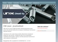 Nettisivu: CNC Jousi