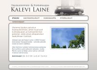 Nettisivu: Hautaustoimisto ja Kukkakauppa, Kalevi Laine Ky